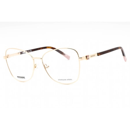 MISSONI MIS0144-000-56 Eyeglasses Size 56mm 15mm 140mm rosegold Women