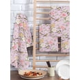 thumbnail image 2 of Pink Spring Floral Kitchen Dish Towels for Drying Dishes Set of 2, Elegant Farmhouse Flowers Birds Watercolor Waffle Weave Microfiber Hand Tea Bathroom Towels Quick Dry & Absorbent Towel 15.7x23.6, 2 of 7