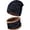 Navy Blue, variant on Viworld 2-Pieces Winter Beanie Hat Scarf Set Thick Fleece Lined Warm Knit Ski Hats Skull Cap for Men & Women