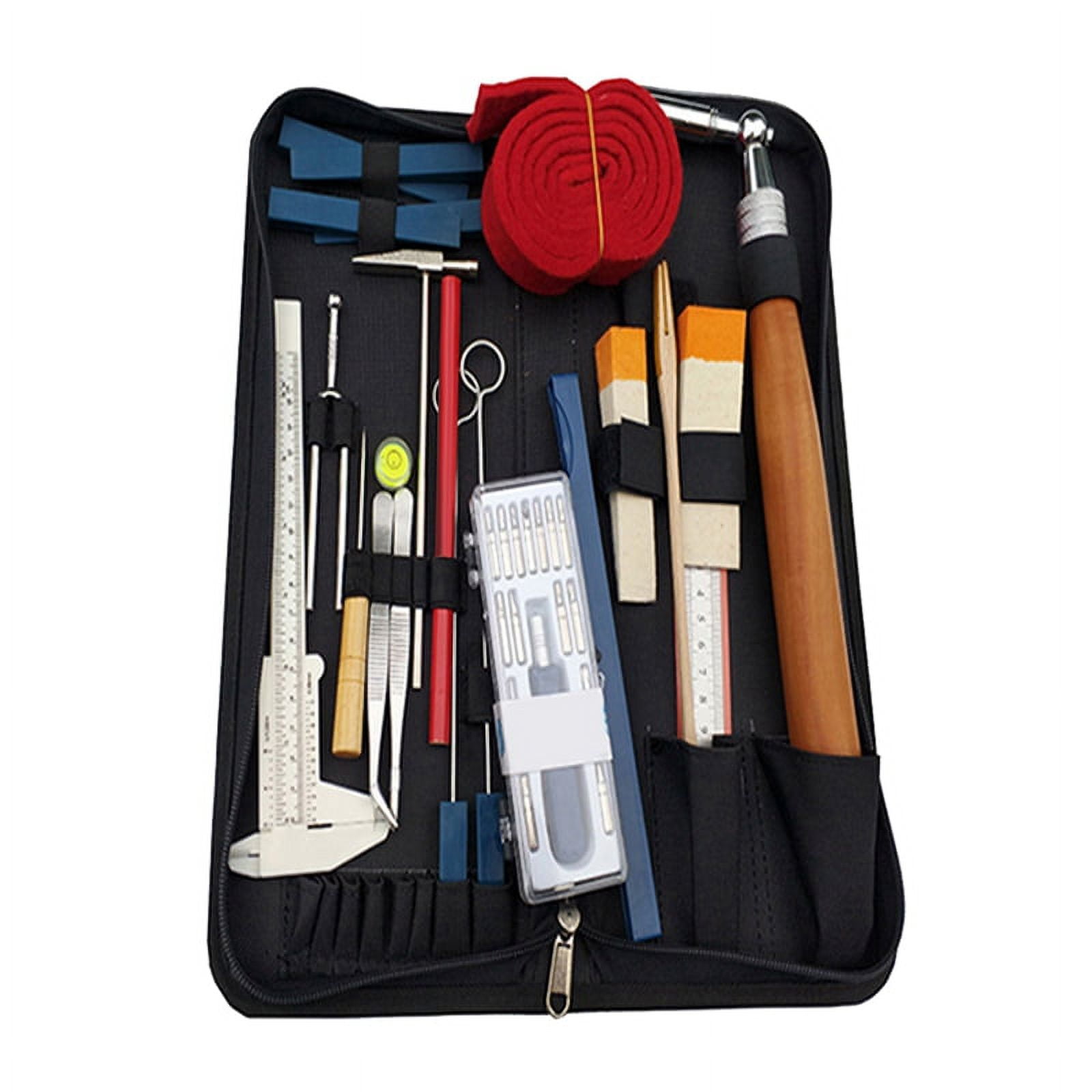 Piano Tuning Kit,Professional Piano Tuner Tools Set Universal DIY Piano Tuning Tools Piano Repairing Accessories