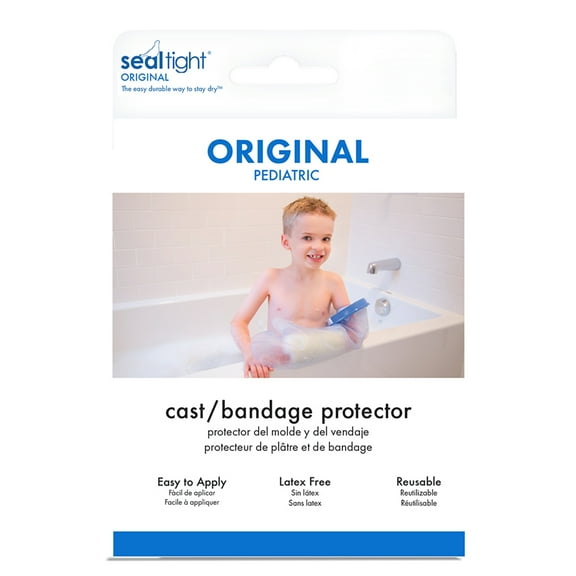 Seal-Tight Original Pediatric Waterproof Arm Cast and Bandage Protector - Small