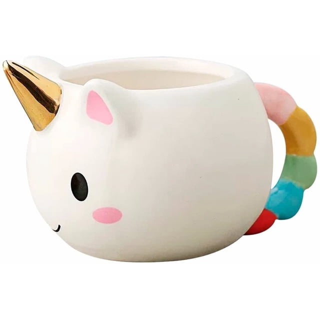 Taza de Cerámica en Forma de Unicornio 3D Garumi - 240 ml Garumi Unicornio