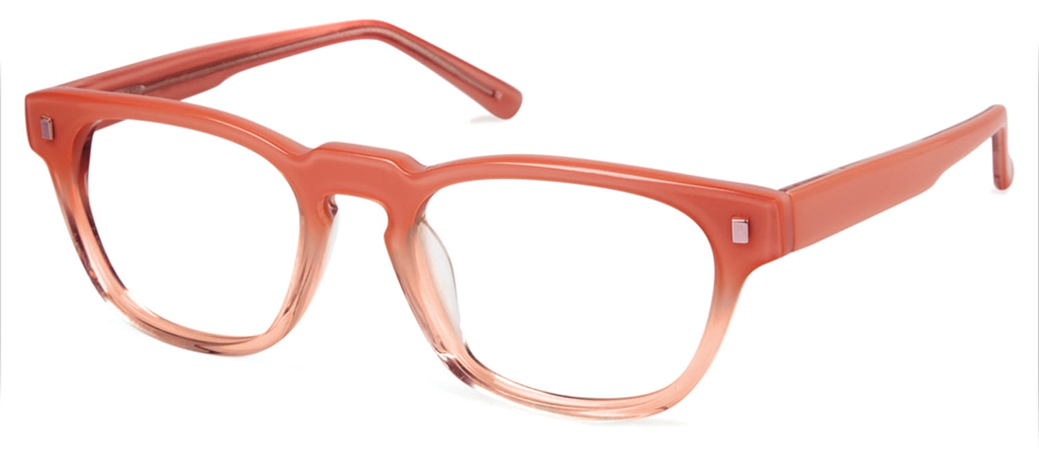 Cynthia Rowley No. 49 Women's Fade Blush Square Eyeglasses - Walmart.com