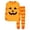 Orange-g, variant on LIIPEE Boys Girls Halloween Graphic Pajamas Long Sleeve Tees And Pants Pajama Sets Kids Fall Sleepwear 2-10 Years