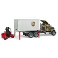 thumbnail image 4 of Bruder Toys Pretend Play MACK Granite UPS Logistics Truck w/ Forklift + Pallets, 4 of 7