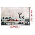 thumbnail image 3 of Qocolhg Christmas Decorations Outdoor Indoor, Christmas Decorative Rug Living Room Large Dirty Scuff Foot Mat Bedroom Bedside Rugs, on Sale Clearance!, 3 of 3