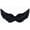 Black#1021, variant on Faux Feather Stage Wings Carnival Performance Wings for Festival Show Photo Set Costume Prop Black 23.6"x13.8"