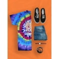 thumbnail image 3 of Vintage Rock  Art Nouveau Tie Dye Spiral Men -Image by Shutterstock, Male Medium, 3 of 4