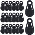 thumbnail image 1 of 20 uds. de pinzas de lona móviles compatibles con camping, tienda, toldo, pancarta, lonas y láminas de plástico para exteriores Afortunado Sencillez, 1 of 5