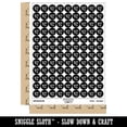 thumbnail image 2 of Baby Boy Fun Text 200+ Round Stickers - Black - Matte Finish - 0.50" Size, 2 of 3