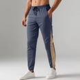 thumbnail image 2 of Khaki Pants for Men 30x32 Fashion Classic Casual Pants Baggy Drawstring Pants Y2k Wide Leg Pants with Pockets, 2 of 7