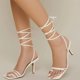 thumbnail image 5 of Amzcrzy Zapatos de mujer,Zapatos de mujer,Zapatillas de mujer, Sandalias de verano con tiras en los tobillos para mujer, tacones altos y clip, sexys. Sandalias Mujer Zapatillas De Casa, 5 of 5