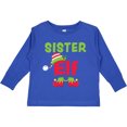 thumbnail image 3 of Inktastic Christmas Sister Elf Girls Long Sleeve Toddler T-Shirt, 3 of 5