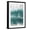 Black Frame, variant on Art.com Teal Tones Panel D Art Print by Kimberly Allen, 12" x 18"