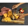 thumbnail image 5 of GoodCook Gourmet 4-Sided Box Grater Stainless Steel Stay Sharp Etched Blades Non-slip Base, 5 of 7