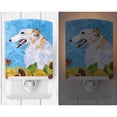 thumbnail image 2 of Caroline's Treasures SS4244CNL Borzoi in Summer Flowers Ceramic Night Light, 6x4x3", multicolor, 2 of 2