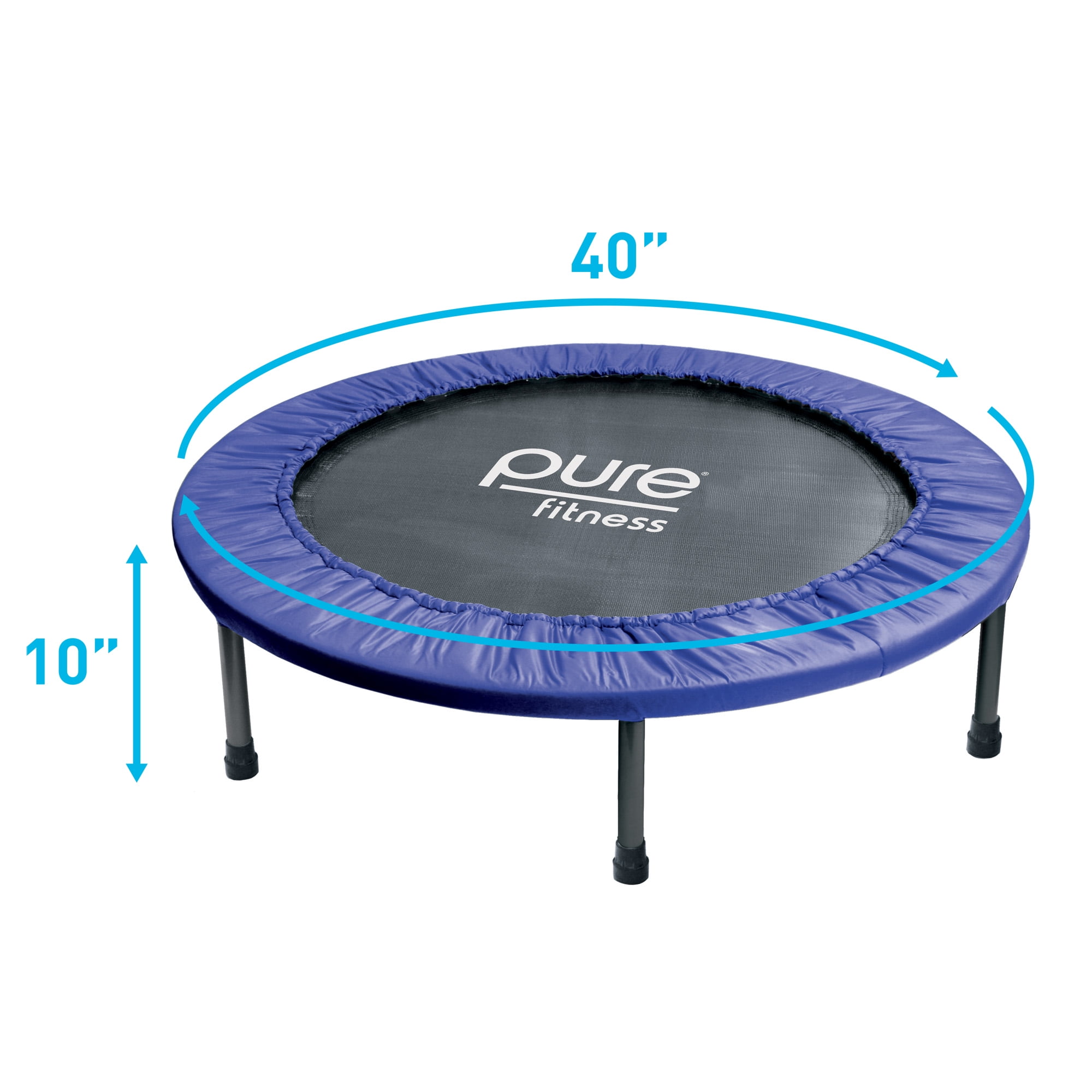 Pure fitness exercise trampoline hotsell