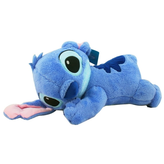 Disney's Stitch Head Turned Prone Position Medium Plush Toy (16in)