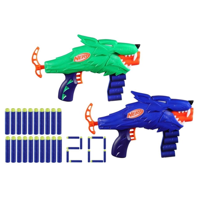Lanzadores Hasbro Nerf Nerf N Series Wolfpack