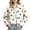 White, variant on SBYOJLPB Womens Polka Dot Coats Long Sleeve Lapel Button Waterproof Casual Short Coat for Cozy Everyday Wear