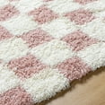 thumbnail image 5 of Artistic Wavers Urban Shag Area Rug, 5'3" x 7'3", Dusty Pink/Cream, 5 of 5