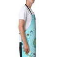 thumbnail image 2 of Goofa Travelling on Airplane Printed Waterproof Apron 33" Chef Aprons for Men Heavy Duty Chemical Work Apron Adjustable Bib Apron, 2 of 9