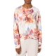 thumbnail image 1 of PJ Salvage Loungewear Rustic Garden Camiseta de Pijama de Manga Larga para Mujer Avena Talla S EE. UU., 1 of 1
