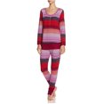 thumbnail image 2 of Josie Natori Fireside 2 Piece Pajama (Small, RWR), 2 of 3