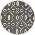 thumbnail image 1 of Safavieh Chatham Tapis Contemporain Gris Foncé - Rond 3 Pieds, 1 of 4