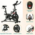 Ksports Wool Felt Resistance Exercise Bike with Ab Workout Function