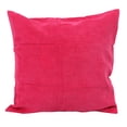 thumbnail image 3 of 17x17" Vintage Soft Velvet Throw Pillow Case Sofa Waist Cushion Cover Rose Red, 3 of 4