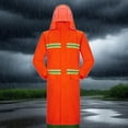 thumbnail image 1 of Sentmoon Veste de Pluie Pliable pour Femmes avec Capuche Veste Légère Imperméable pour Femmes Manches Longues avec Ponchos à Fermeture Éclair pour Randonnée, Randonnée & Usage Quotidien Orange TG, 1 of 8