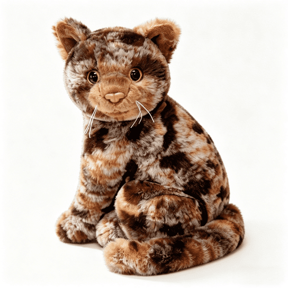 Cat Stuffed Animal Plush Gift Cute Kitten Plush Toy Soft Sleeping Supplies for Friend Birthday Baby Shower Party