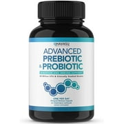 Havasu Nutrition Prebiotics and Probiotics for Women and Men as Digestive Enzyme Support; Non-GMO - 60 Capsules