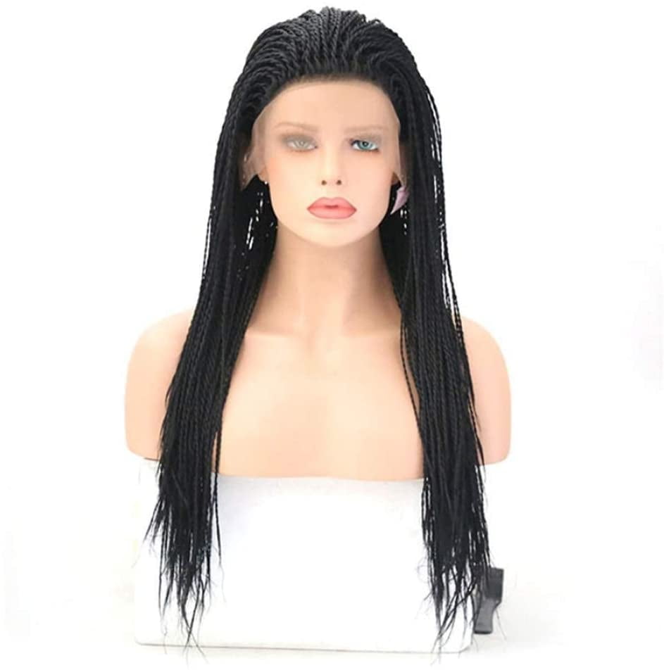 Wigs Women Fancy Dress Wig Front Lace Realistic Wig Female Black