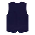 thumbnail image 2 of Freebily Kids Boys Girls Button Volunteer Vest Color V-Neck Sleeveless Waistcoat Activities Uniform Navy Blue M, 2 of 5