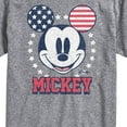 thumbnail image 3 of Disney - Americana - Mickey Usa Ears - Adult Short Sleeve Graphic T-Shirt, 3 of 5