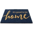 thumbnail image 3 of Mainstays Coir Navy Good To Be Home Doormat 18"x30", 3 of 5