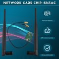 thumbnail image 5 of Tarjeta de Red Inalámbrica de Modo Dual Wireless-AC8265 WIFI de Doble Banda Bluetooth para Tarjeta de Red Nano, 5 of 5