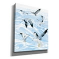 thumbnail image 2 of Epic Graffiti 'Seagull Soiree I' by Annie Warren, Canvas Wall Art, 26"x30", 2 of 2