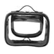 thumbnail image 2 of Bolsa de maquillaje transparente, bolsa de maquillaje, organizador portátil de PVC con bolsillos transparentes Negro, 2 of 8