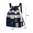 thumbnail image 4 of Bolsa De Ejercicios Oxford Fitness Bag Bolsa de deporte portátil a prueba de salpicaduras para hombres y mujeres (azul) Hugtrwg Para Estrenar, 4 of 9