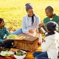thumbnail image 6 of Thanksgiving Canvas Beach Blanket - Large Picnic Mat for Outdoor Activities, Sand Proof, Portable and Durable for Beaches, Camping, and Picnics - 200x150cm, 6 of 6