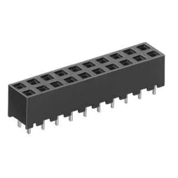 A3D-62DA-2DSE(71) Connector Receptacle 62 Position 0.079 Through Hole Gold