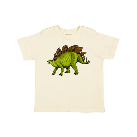 

Inktastic Roaring Happy Stegosaurus Gift Toddler Boy or Toddler Girl T-Shirt