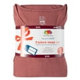 thumbnail image 6 of Fruit of the Loom Women's Beyond Soft Long Sleeve Top & Fleece Bottom Pajama Set, Sizes S-4X, 6 of 9