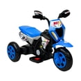 thumbnail image 1 of The Baby Shop Motocicleta Montable Azul P/ Niños 3 Ruedas 6v C/ Sonido Y Luz, 1 of 8