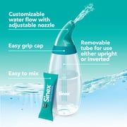Vicks Sinex Saline Nasal Rinse + Packets, Nasal Decongestant for Sinus Relief, 30 Count