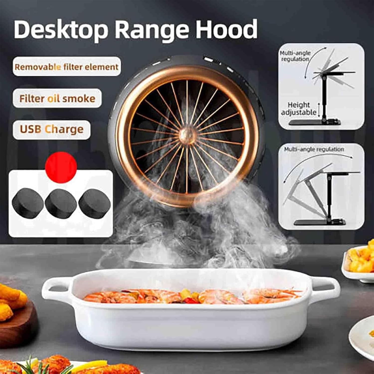 LANFENG Smoke Away Purifier Fan, Smokeaway Purifier, Lorivu Portable Smoke Purifier, Smoke Away Purifier, Smoke Away Purifier