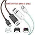 thumbnail image 5 of GameSir USB-C Cable for G7 SE, G7, T4 Kaleid (Black & Red), 5 of 7